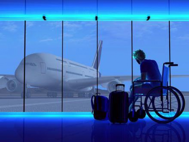 Handicapvenlige med egne hjælpemidler flyrejser